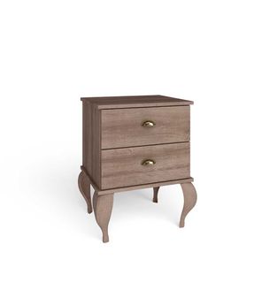 Buró, Mesa Lateral, De Noche, Bertolini CL 4001 Rustico