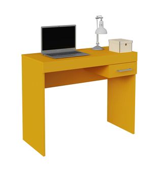 ESCRITORIO BERTOLINI COOLER AMARILLO