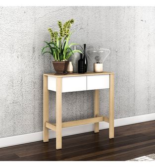Aparador Credenza Mesa Consola, Bertolini RT 3096 Nature Bco