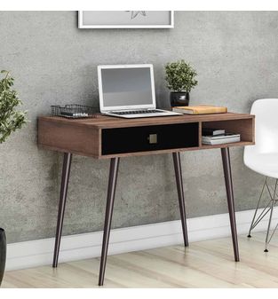 Escritorio, Mesa De Computo, Bertolini RT 3089 Nature Neg