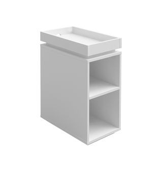 MESA LATERAL BERTOLINI OLIVIA BLANCO