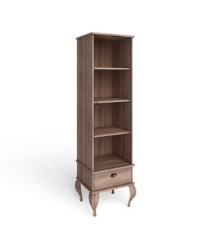 Vitrina, Estantería, Librero,Bertolini CL 4006 Rustico