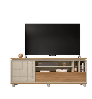 MESA DE TV BERTOLINI FORM BURITI OFF WHITE