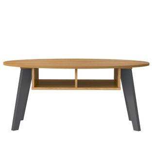 MESA DE CENTRO BERTOLINI DIVA ROBLE GRAFITO