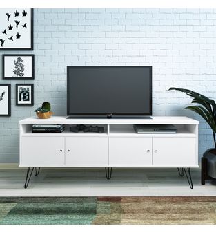 MESA DE TV BERTOLINI OREGON BLANCO