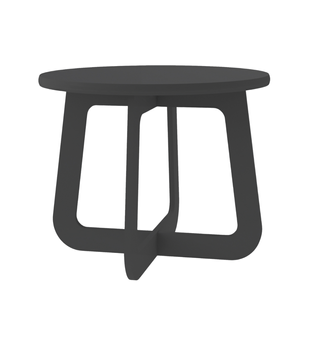 Mueble Mesa de Centro Bertolini Jasmin | Para Sala color Gafito