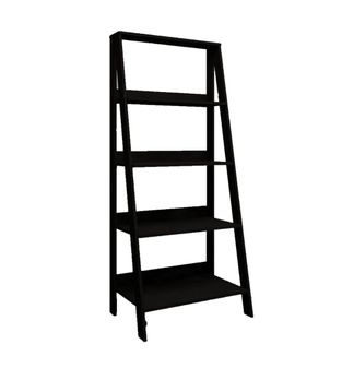 Estantería Librero Bertolini E 959 con 4 nichos color Negro