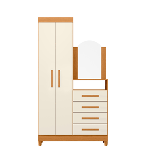 Cómoda Ropero Bertolini New Capri Cinamomo Off White