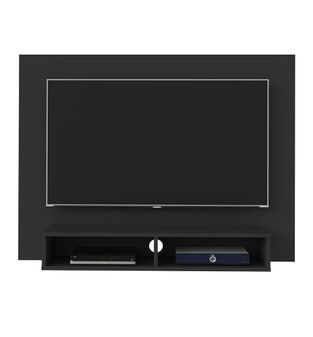 Panel para TV Bertolini Flash 2 Nichos color Negro hasta 42"