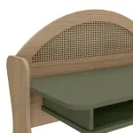 tocador para mujer con patas tipo A Bertolini Ceci Roble Menta