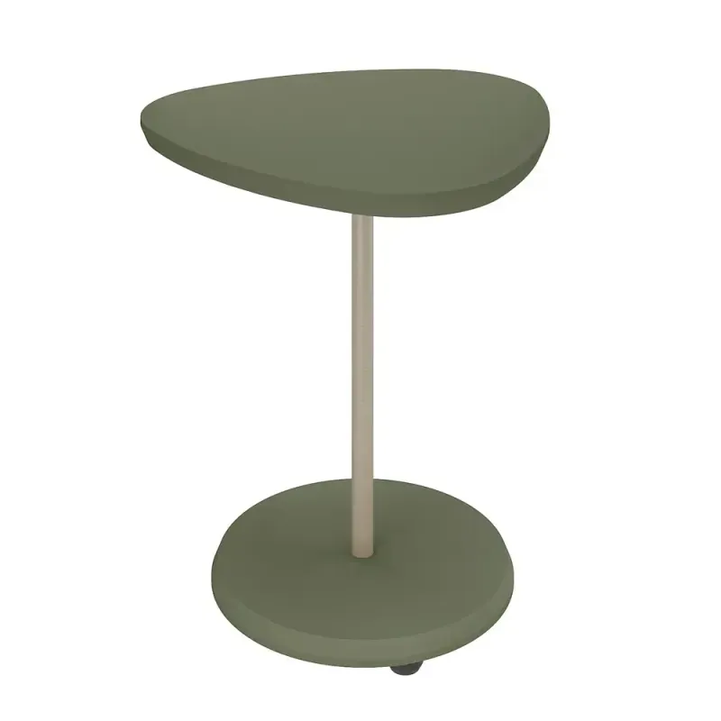 Mesa Auxiliar Bertolini Bel para Sala Moderna color Menta