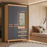 ropero closet armable fusion freijo gris