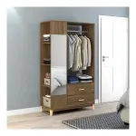 Ropero Closet para Ropa Moderno LE 6017 Freijo