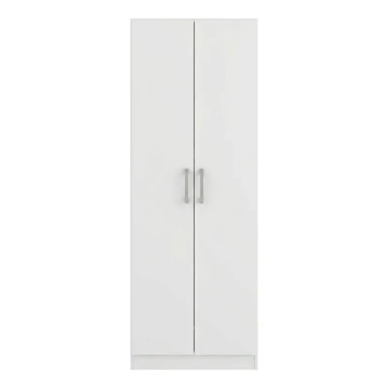 Ropero closet armable Bertolini 626 dos puertas abatibles color blanco