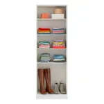 mueble organizador para recámara bertolini 626 blanco