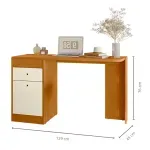 Mesa de maquillaje Bertolini Deseo desarmada con herrajes e instructivo