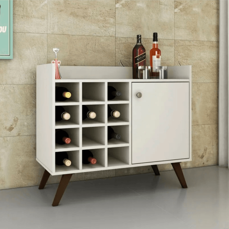 Mini Cava Retro Bertolini RT 3111 Botellero con 12 nichos color Rústico