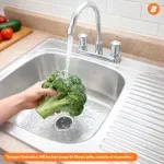 Tarja Fregadero de Acero Inoxidable Bertolini Titan para Empotrar 80x50