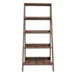 Estantería Librero Minimalista Armable Bertolini E 959 Mueble para Libros Moderno con 4 nichos color Imbuia