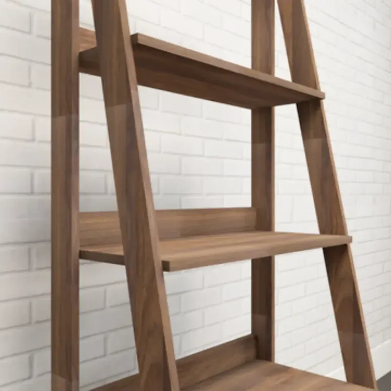 Estantería Librero Armable Bertolini E 959 Mueble para Libros Moderno con 4 nichos color Imbuia