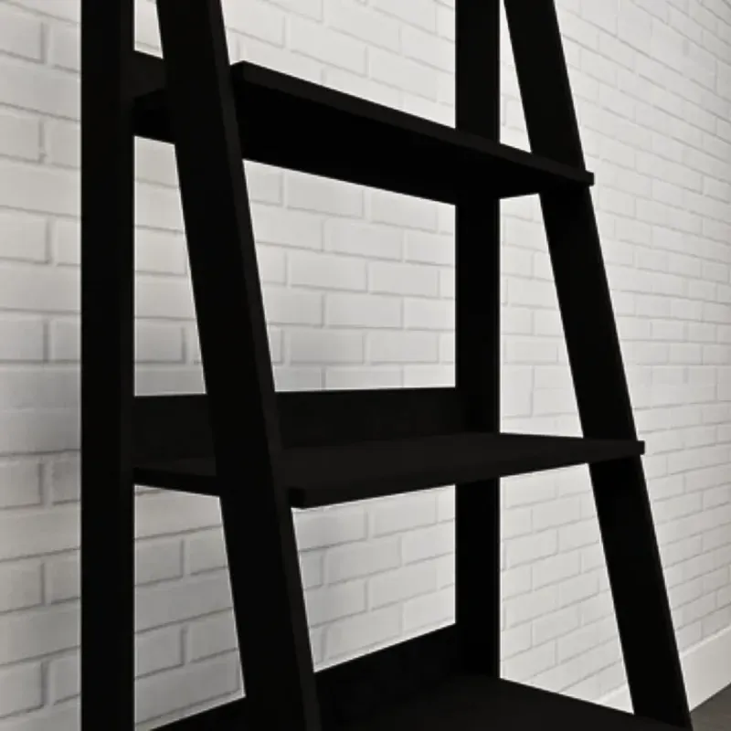 Estantería Librero Armable Bertolini E 959 Mueble para Libros Moderno con 4 nichos color Negro