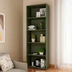 Estantería Librero Moderno Bertolini Multy Librería Organizador con 4 entrepaños color Menta