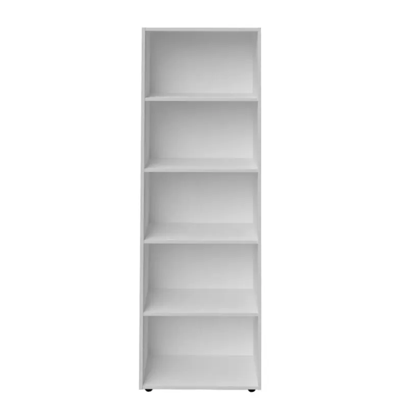 Estantería Librero Armable Moderno Bertolini Multy Librería Organizador con 4 entrepaños color Blanco