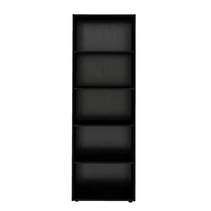Estantería Librero Armable Moderno Bertolini Multy Librería Organizador con 4 entrepaños color Negro
