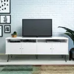 Mueble para TV Bertolini Oregón hasta 65 Pulgadas Blanco