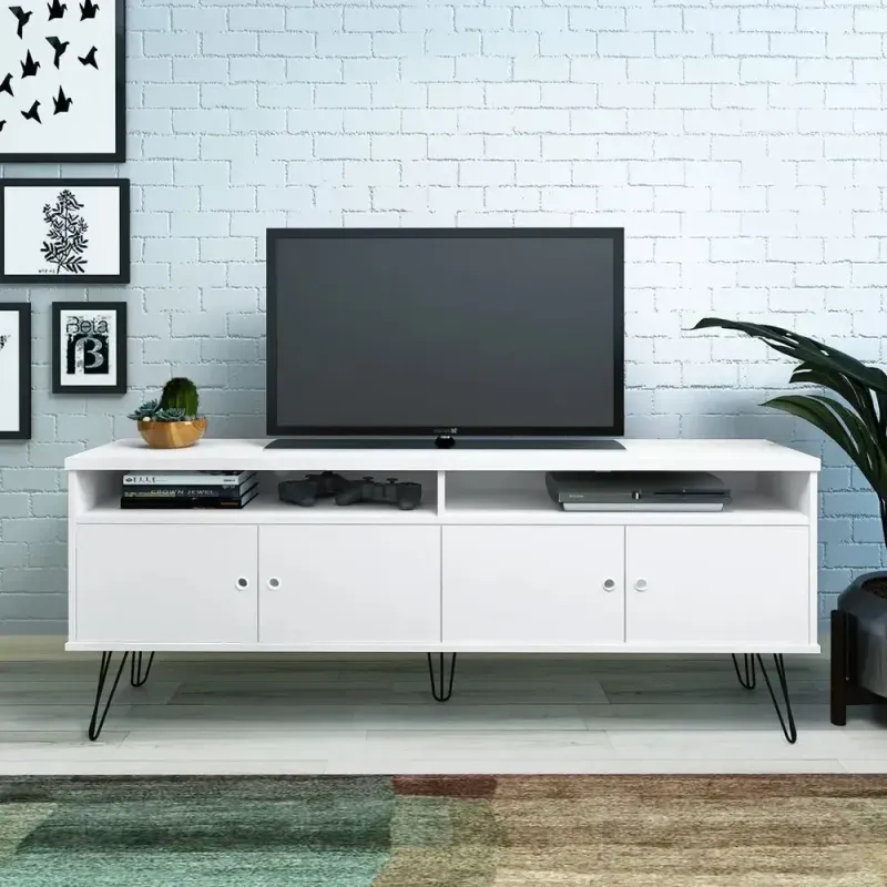 Mueble para TV Bertolini Oregón hasta 65 Pulgadas Blanco