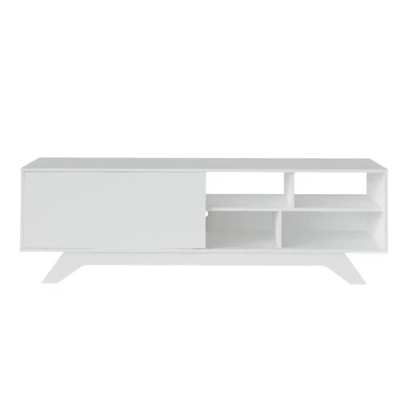 Mueble Mesa para TV Bertolini Niagara 65 Pulgadas Blanco