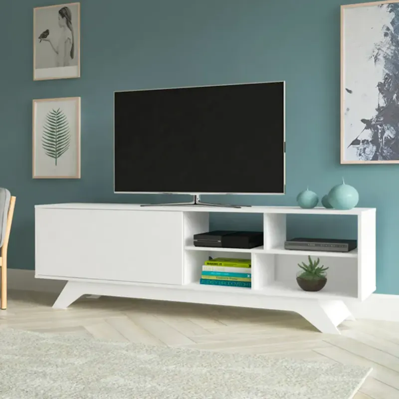 Mueble para TV Bertolini Niagara 65 Pulgadas Blanco
