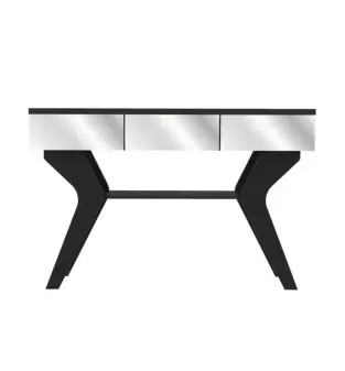 Aparador Credenza Bertolini Houston Buffetera para Comedor O Sala color Negro
