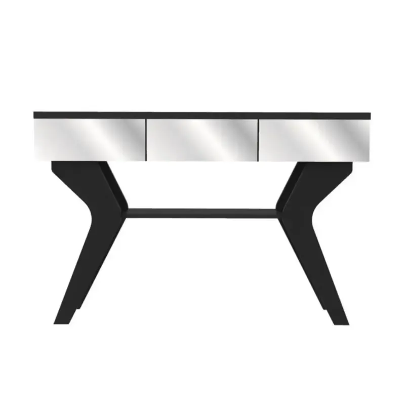 Aparador Credenza Bertolini Houston Buffetera para Comedor O Sala color Negro