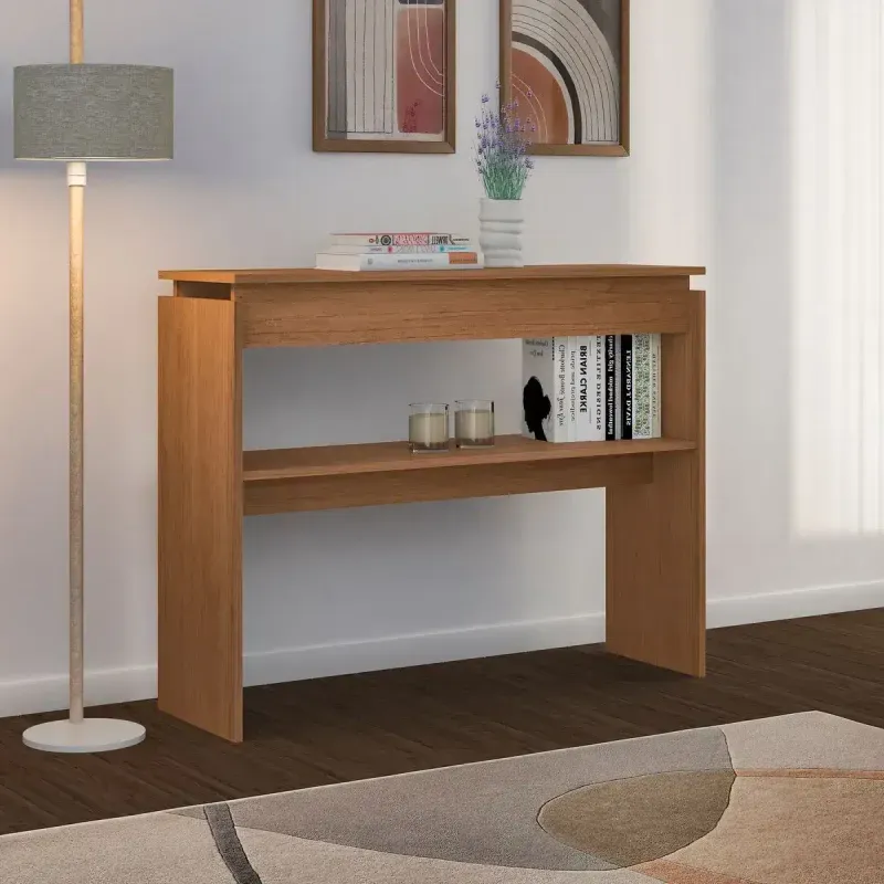 Aparador Credenza Bertolini de comedor color Cerezo