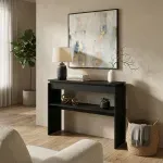 Credenza Bertolini Creta Moderna color Negro