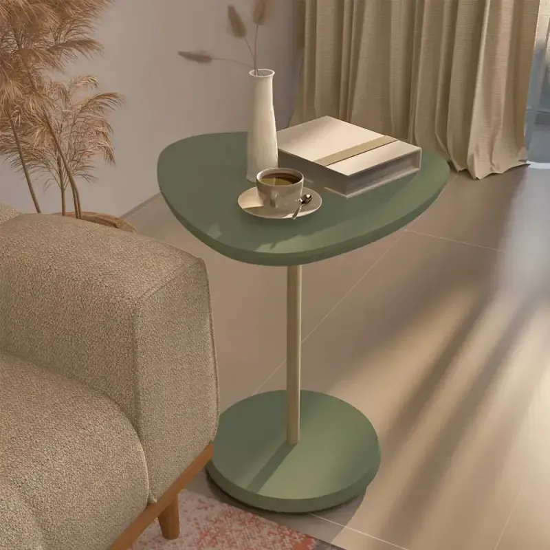 Mesa Auxiliar Moderna Minimalista Bel Alta Menta