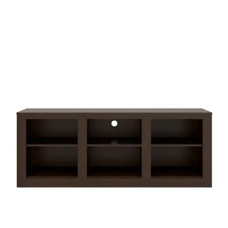 Mueble Mesa para TV Moderna Bertolini 1393 hasta 50 Pulgadas color Chocolate