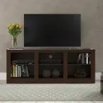 Mueble para TV Moderna Bertolini 1393 hasta 50 Pulgadas color Chocolate