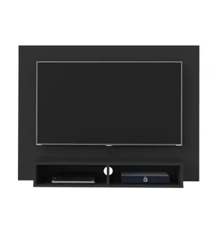 Panel para TV Bertolini Flash 2 Nichos color Negro hasta 42"