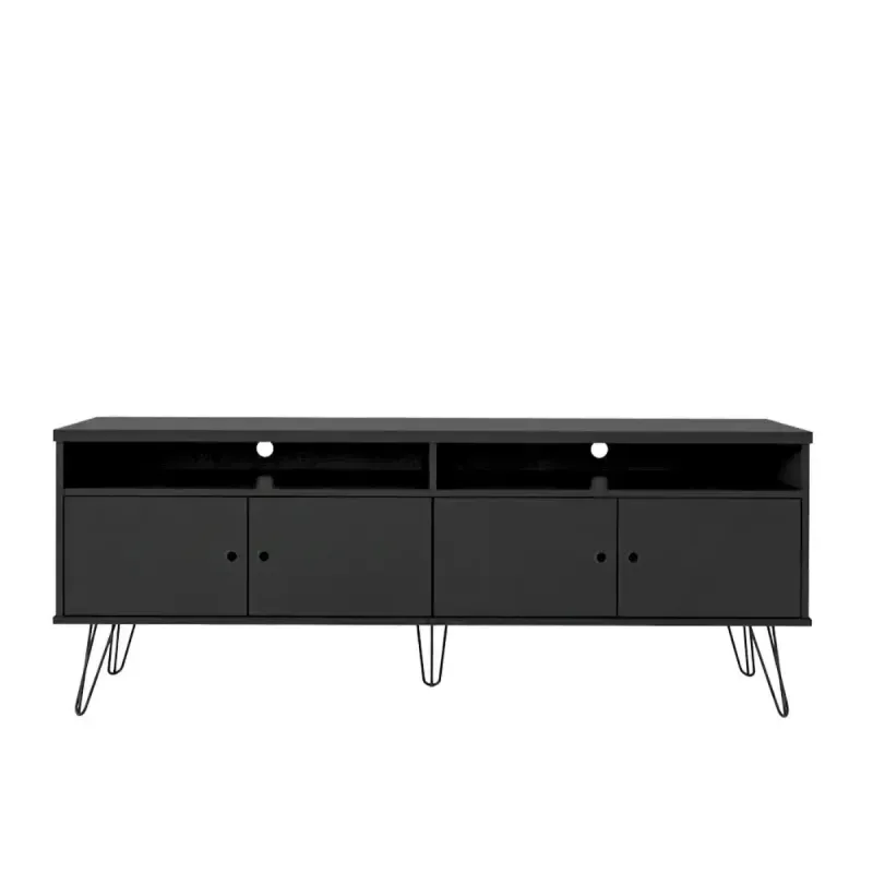 Mueble Mesa para TV Bertolini Oregón hasta 65 Pulgadas Negro