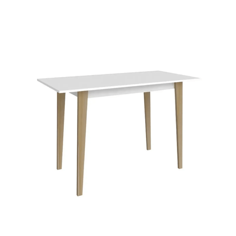 Escritorio para Computadora y Oficina de Madera MDP Moderno Bertolini RT 3086 color Blanco