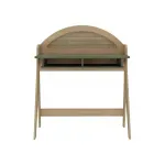 Tocador vanity Bertolini Ceci color roble con menta de madera mdp moderno