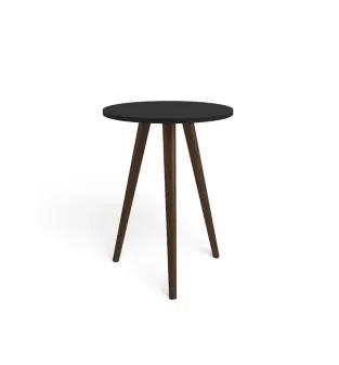 Mesa Lateral De Noche Auxiliar Bertolini RT 3099 color Negro