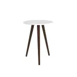 Mesa Lateral Auxiliar Bertolini RT 3099 Mesita De Noche para Sala color Blanco