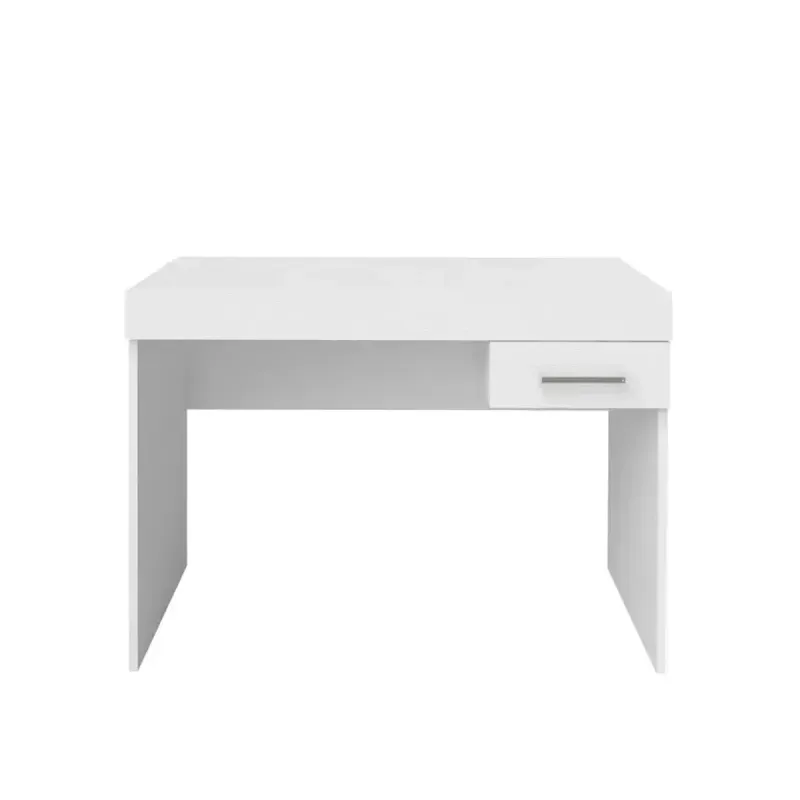 Escritorio Blanco para Computadora Bertolini Cooler Escritorio Armable de Madera MDP para Oficina con 1 Cajón