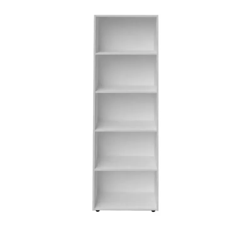 Estantería Librero Armable Moderno Bertolini Multy Librería Organizador con 4 entrepaños color Blanco