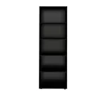 Estantería Librero Armable Moderno Bertolini Multy Librería Organizador con 4 entrepaños color Negro
