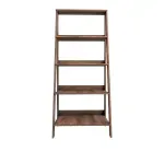 Estantería Librero Minimalista Armable Bertolini E 959 Mueble para Libros Moderno con 4 nichos color Imbuia