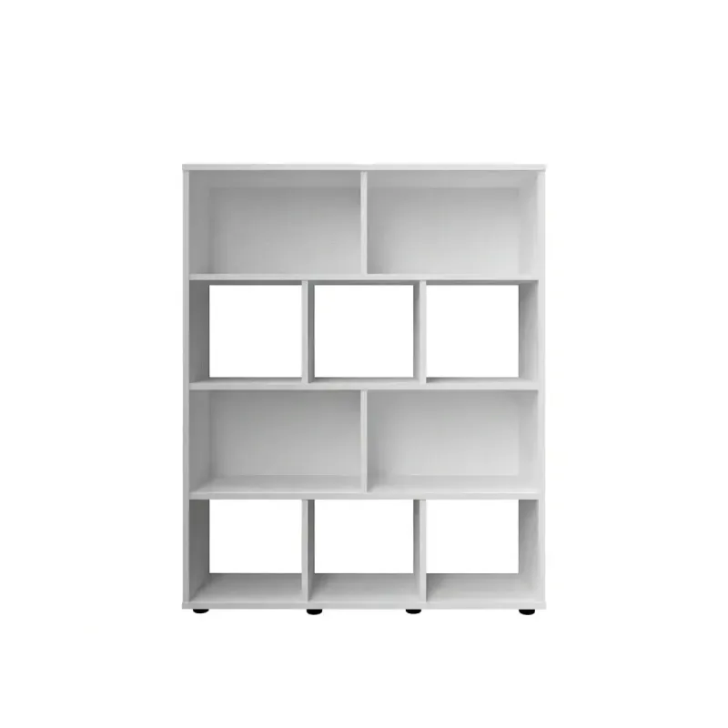 Estantería Librero Bertolini Book con 10 Nichos color Blanco